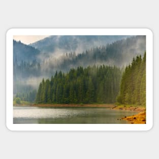 Lake Vidra in Romania Sticker